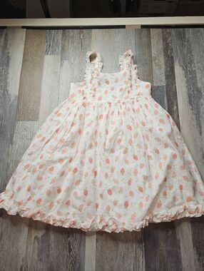 Joie Raspberry Print Dress Lined Size 7